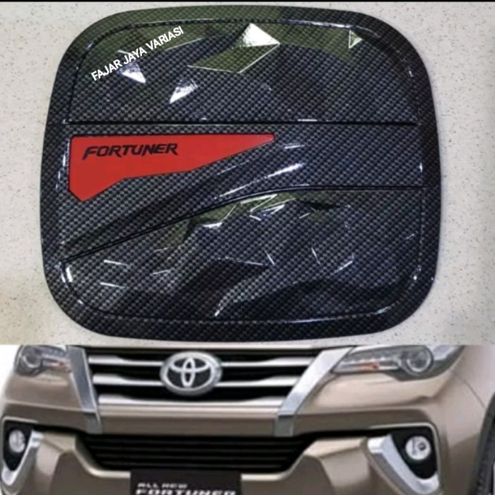 

Cover Tutup Tangki Bensin Fortuner Vrz 2016 2018 2020 Karbon