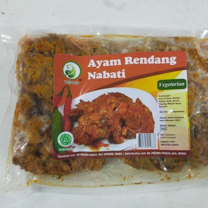 

Vegood AYAM RENDANG Vegan 450gr / Daging Rendang Ayam Instant LC