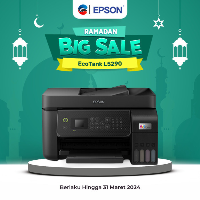Epson Printer L5290 Print Scan Copy A4 Wifi Termurah Terlaris Promo