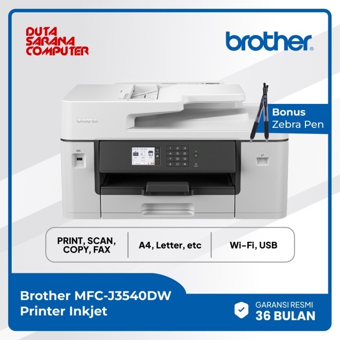 Brother Printer Mfc-J3540Dw Ink Jet A3 New Ori Bergaransi Termurah Terlaris Promo