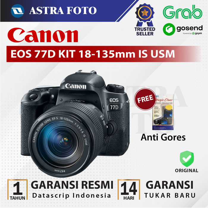 Canon Eos 77D Kit 18-135Mm Is Usm