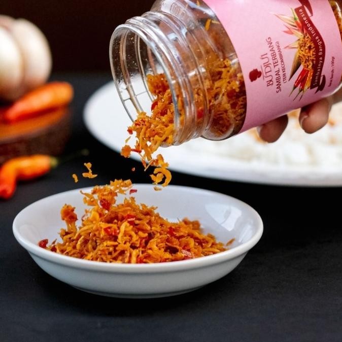 

Sambal Bu Djui - Crispy Terbang / Teri Kecombrang H24M