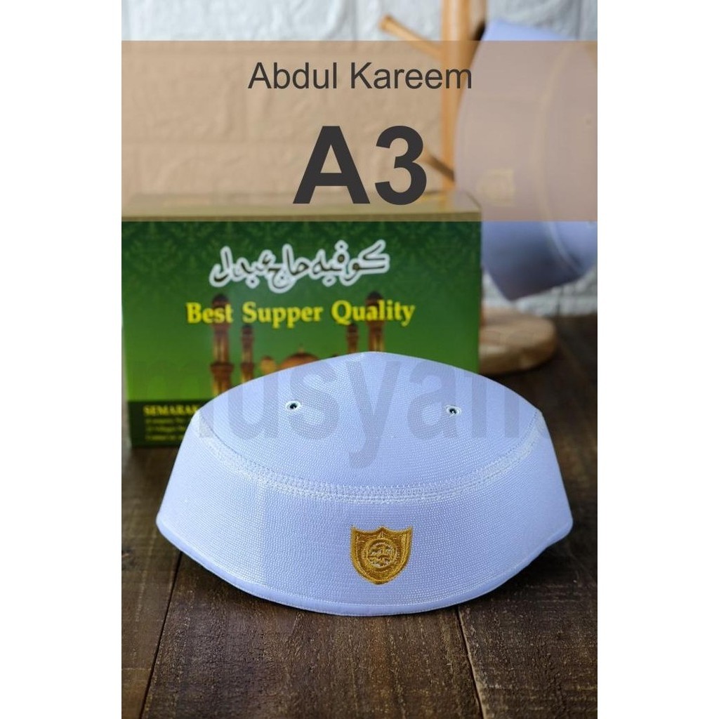 Peci Malaysia Original Abdul Karim A3