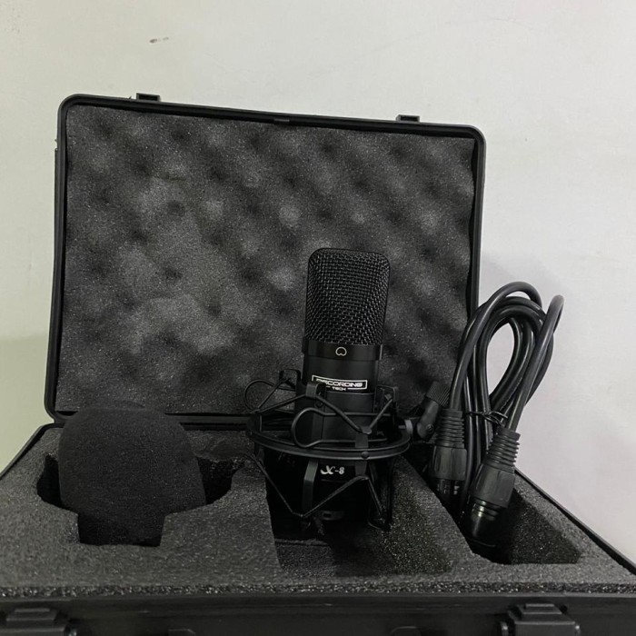 Xlr Condenser Mic Recording Tech X8 Microphone Recording Dan Podcast