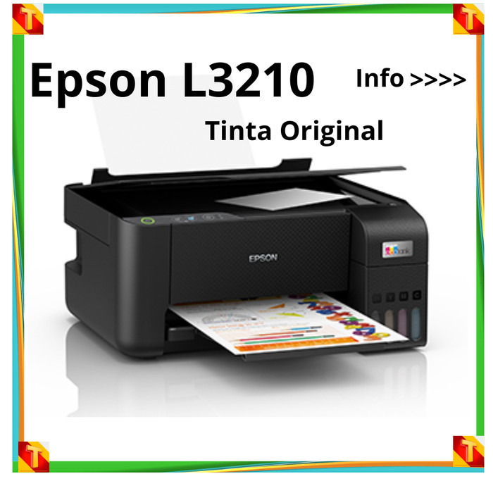 Printer Epson l3210 l 3210 Tanpa Tinta (mesin saja) 100% baru segel