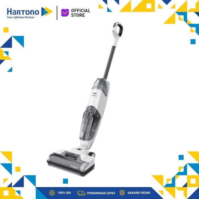 Tineco iFloor 2 Cordless Wet Dry Vacuum Floor Cleaner - Putih & Abu-abu