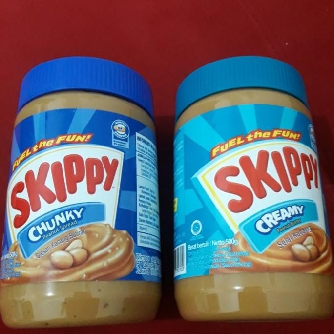 

^%^%^%^%] SKIPPY PEANUT BUTTER 500 gr CREAMY AND CHUNKY