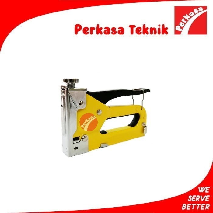 

TERBARU - HASSTON PROHEX 4090-002 Alat Staples Tangan Staple Gun Tacker 4-14mm