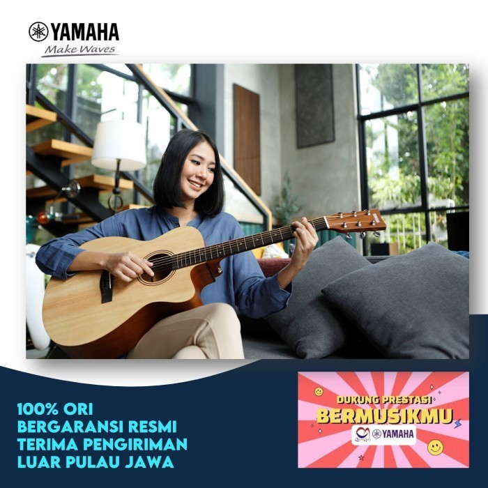 Yamaha Gitar F400 / F 400 Nt / F 400 Natural Folk Original Yamaha Termurah Terlaris Promo