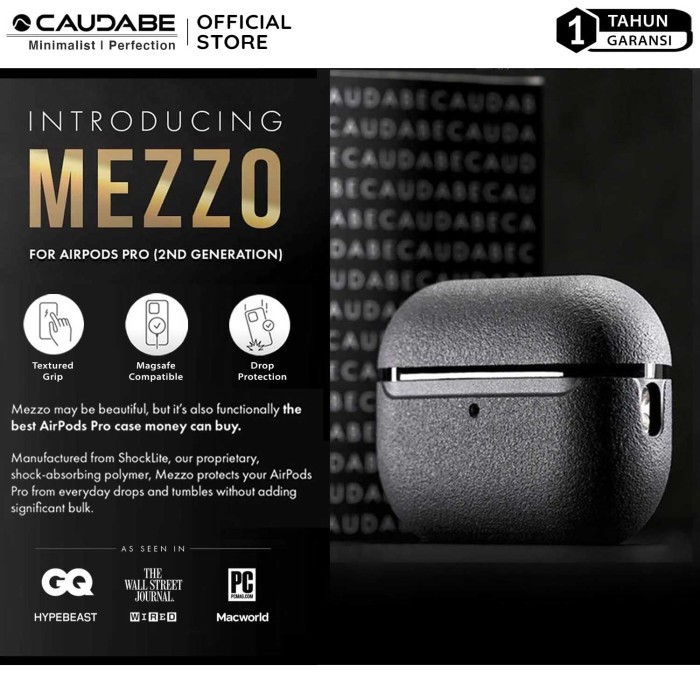 Case Airpods Pro 2 / 2Nd Gen - Caudabe Mezzo Casing