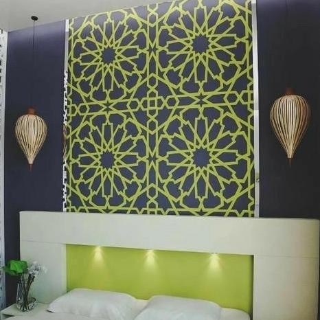 

Stencil Dinding Motif Mandala 2 Ukuran 32Cm X 32Cm Bahan Tebal