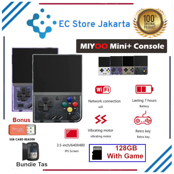 Miyoo Mini+ Plus Handheld Retro Game Console Portable Classic Gaming