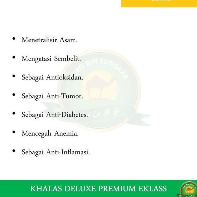 

Diskon Kurma Khalas Deluxe Premium Eklass 5Kg Geordino516