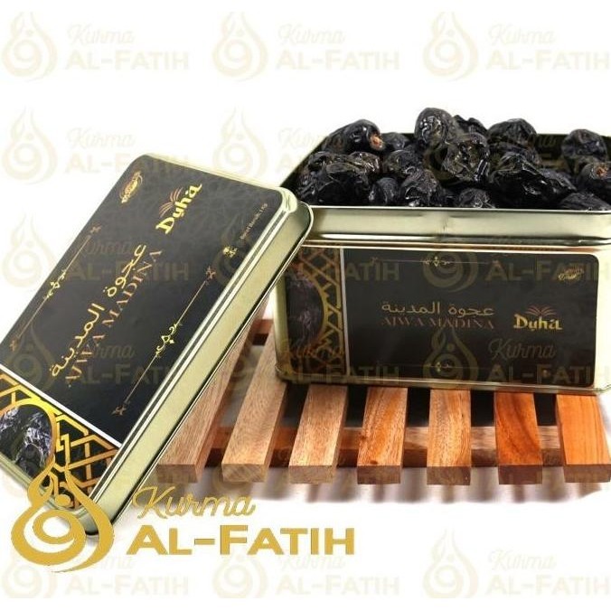 

! Kurma Ajwa Kaleng 1 Kg Ajwa Aliyah Madinah Kurma Nabi Kemasan Kurmasehat465