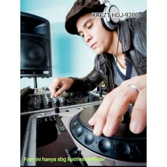 DJ HEADPHONE - KREZT HDJ-9200