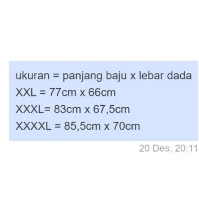 Baju Koko Ammu Ukuran Besar / Koko Jumbo / Koko Ammu Xxl Xxxl Xxxxl