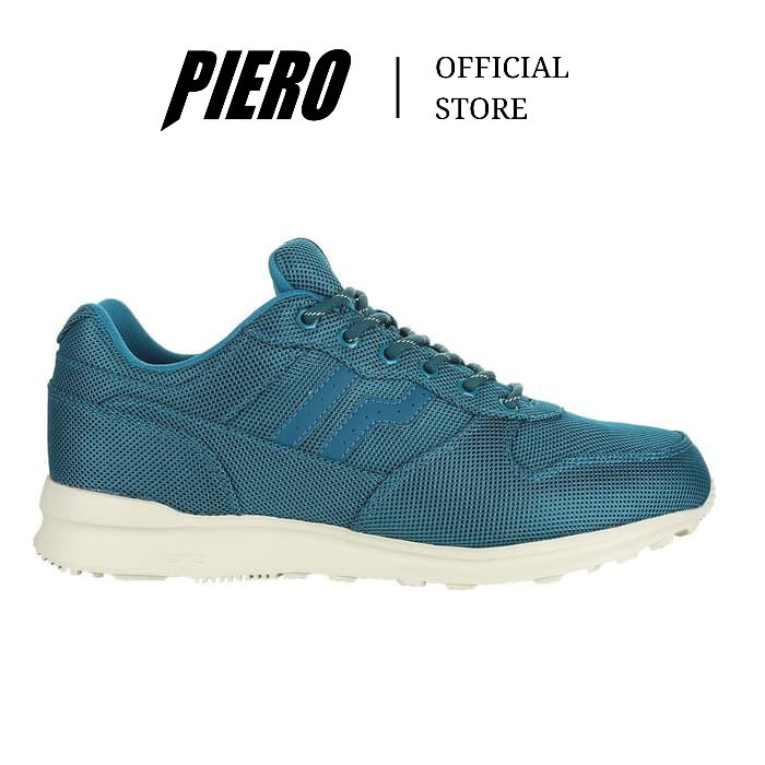 PIERO SEPATU SNEAKERS PRIA JOGGER FULL MESH TOSCA   P20519