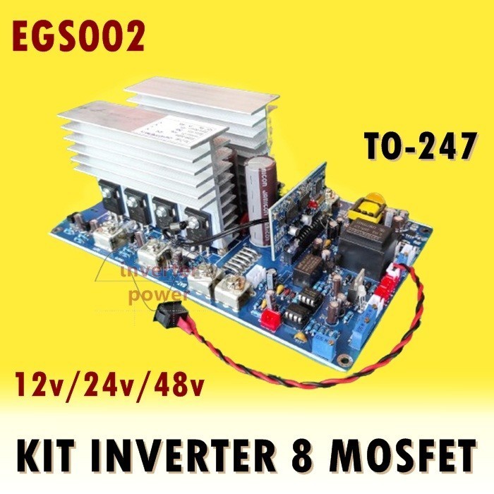 Egs002 Low frequensi kit inverter 1.000watt 1000w