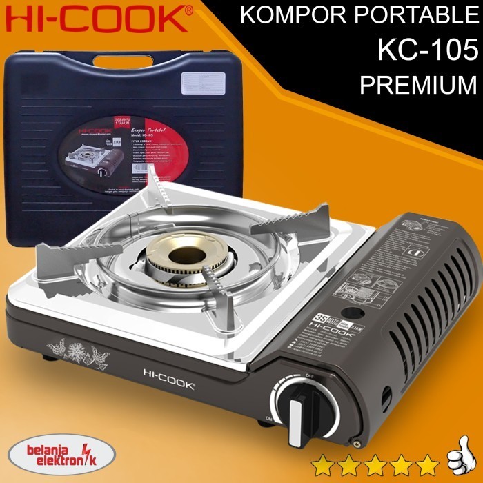 Kompor Portable / Kompor Camping Hi-Cook Kc-105 Premium