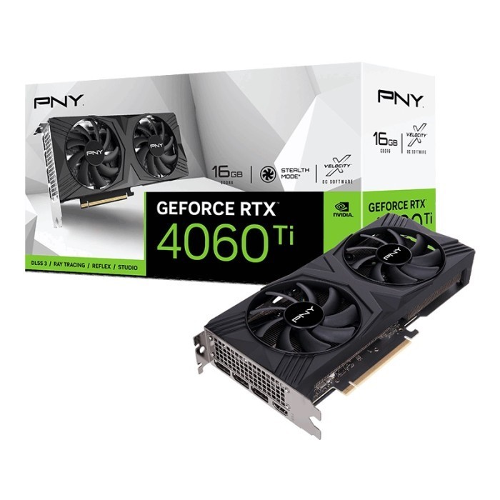 Pny Geforce Rtx 4060 Ti 16Gb Gddr6 Verto Oc Dual Fan