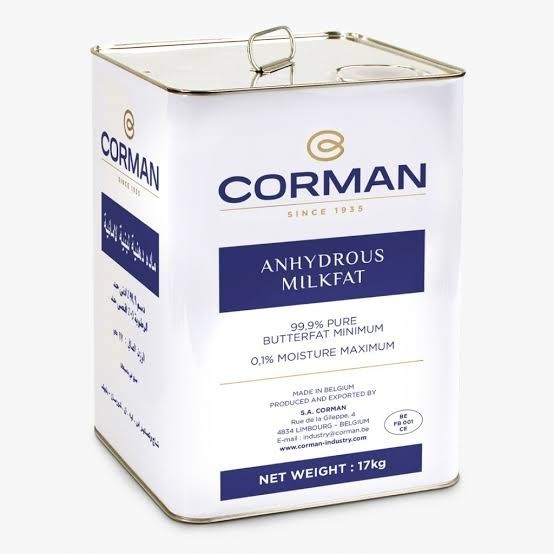 

Corman Butter Amf 500gr PI3 Anhydrous Milkfat