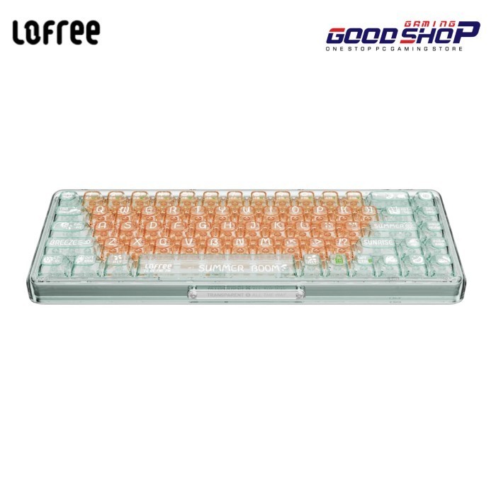 Lofree 1% Transparent Mechanical Keyboard / Lofree 1% Summer Boom