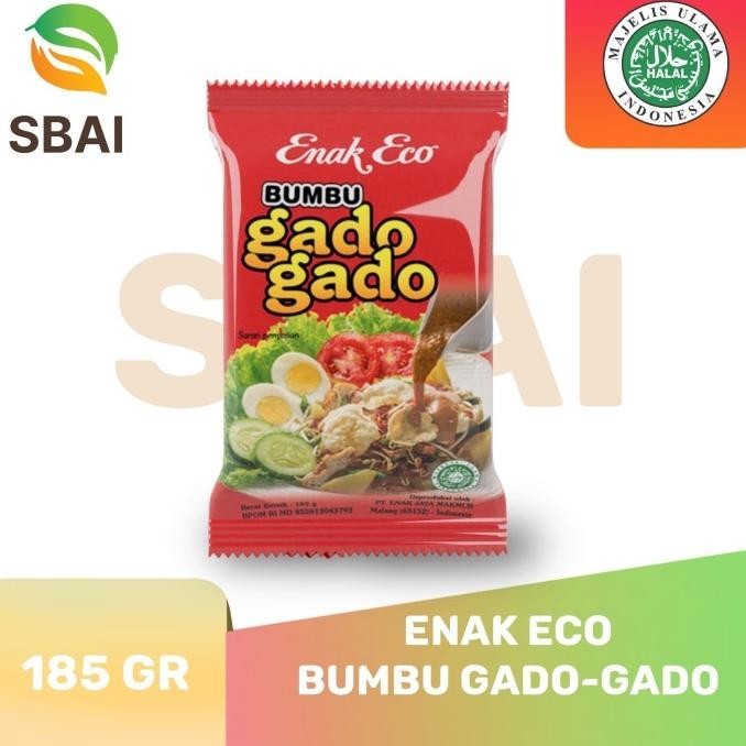 

enak eco bumbu gado gado 185 gr murah