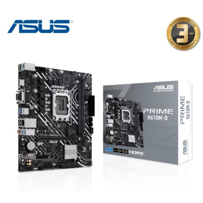 Asus Prime H610M-D Ddr5 (Intel Lga 1700, H610)