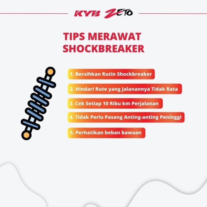 Shockbreaker Kayaba Zeto / Kyb Belakang All Matic Kyos-Zt1102Pr