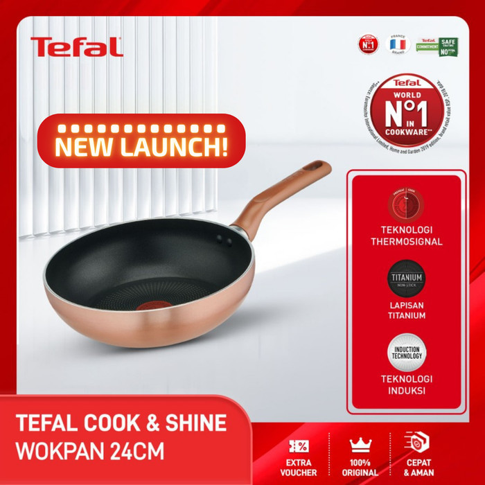 Tefal Cook & Shine Wokpan 24Cm