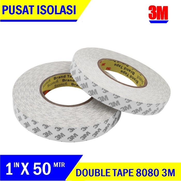 

DOUBLE TAPE 3M NON FOAM DOUBLE COATED TISSUE TAPE 9080A/MURAH/TERMURAH