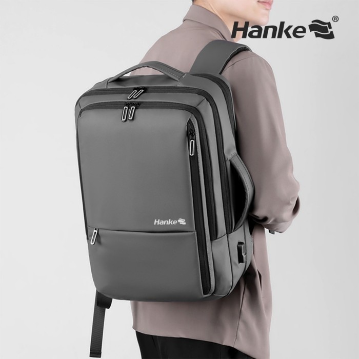 Hanke Tas Ransel Laptop Laptop Backpack Nylon - Bk2103