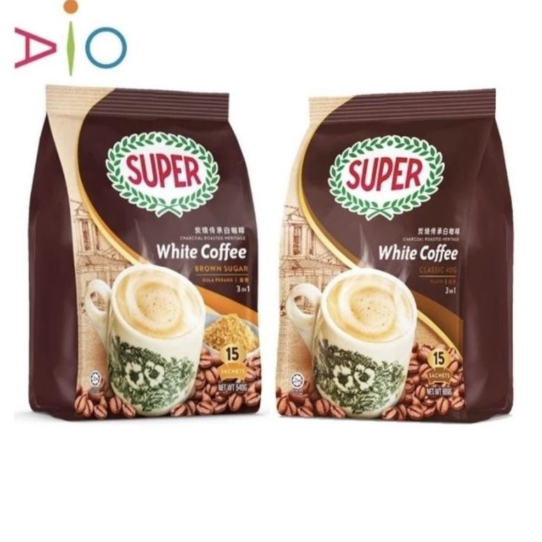 

SUPER White Coffee 3in1 | Charcoal Roasted Heritage 15's