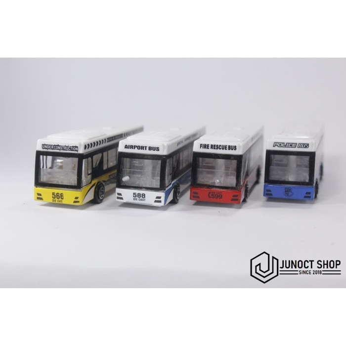 MAKET BUS KOTA SKALA 1:100 1:87 PANJANG - DIORAMA MINIATUR DIECAST