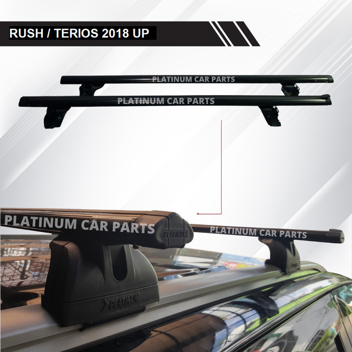 Cross Bar Rush 2018 - 2020 Kaki Mobil Rush 2018 Up