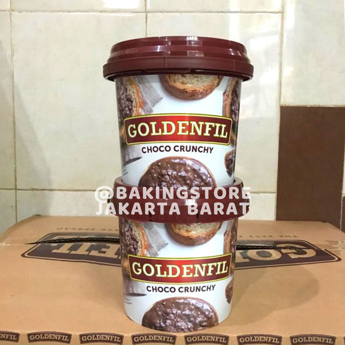 Goldenfil Choco Crunchy 1 Kg Selai Coklat Crunchy Goldenfil