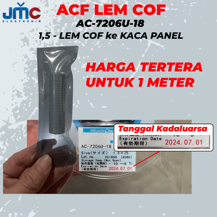 

HOT PROMO 30cm/1meter lem acf Ac-7206u Ac-2056R 2.0mm/1.5mm Perekat Cof lcd tcon