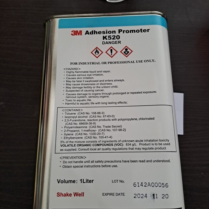 

BRG BARU 3M Adhesion Promoter K520