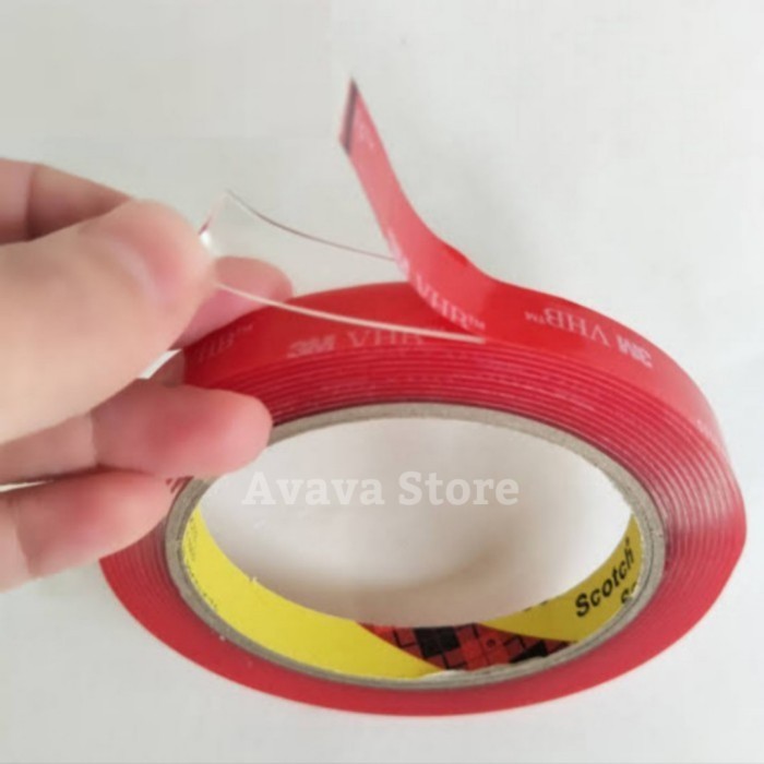 

HARGA DISKON Double tape 3M VHB bening 12mm