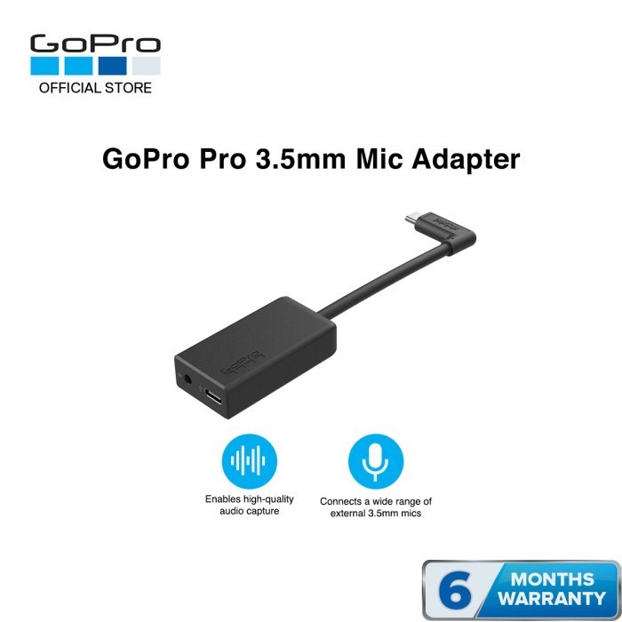 Gopro Pro 3.5Mm Mic Adapter