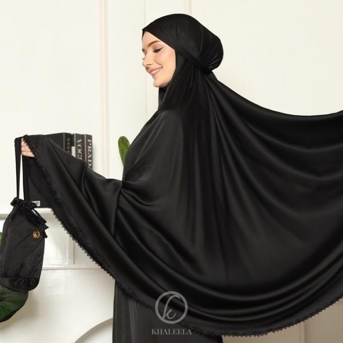 Khaleela - Sunna French Silky Prayer Set Murah Berkualitas