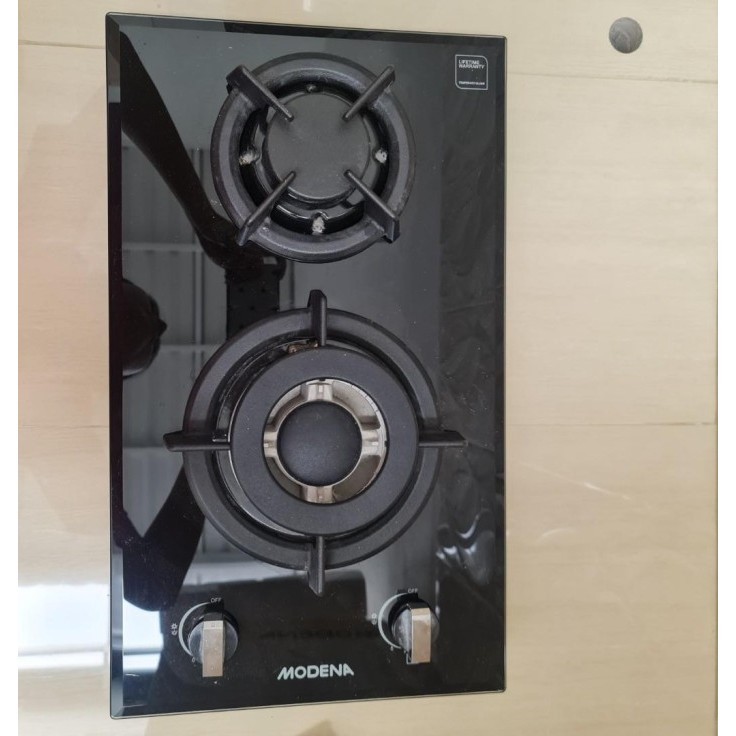 Modena Bh 1325 - Kompor Modena 2 Tungku Bh1325 Crista - Gas Safety Tec