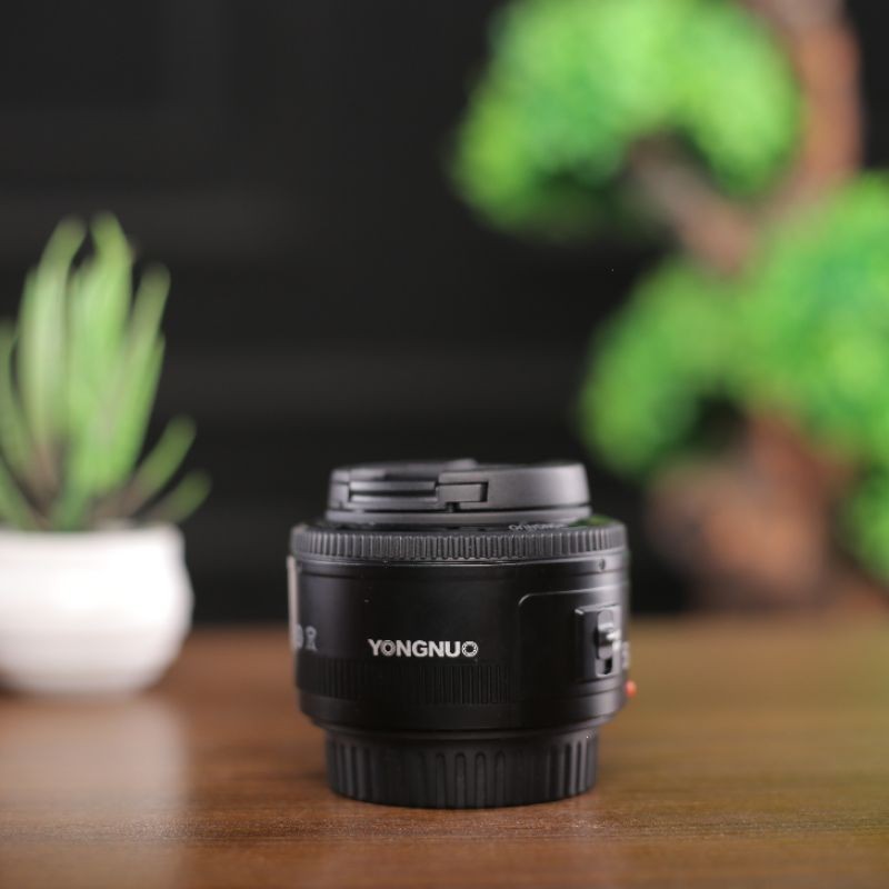 Lensa fix yongnuo 50mm for canon  second
