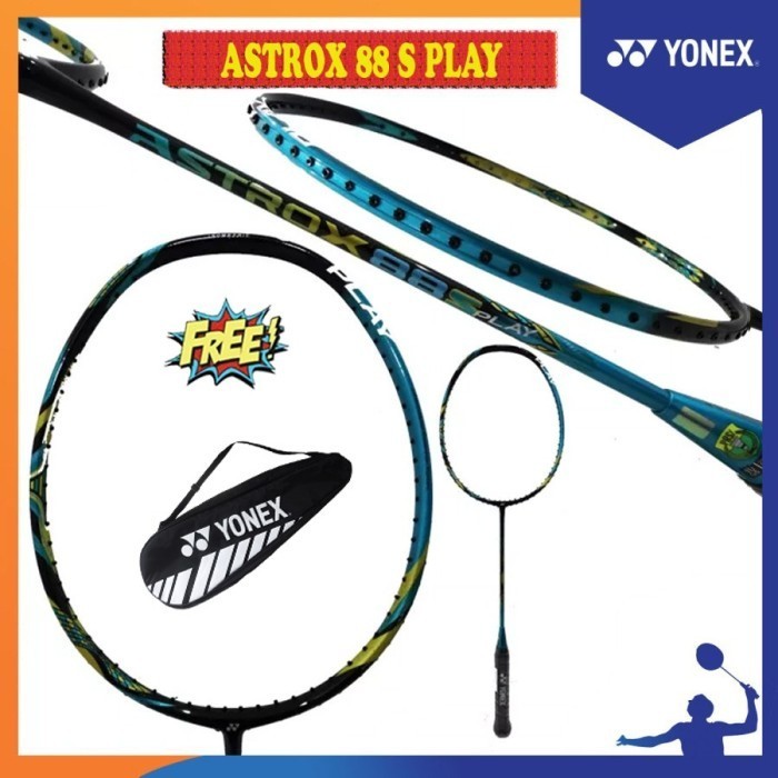 YONEX ASTROX 88S PLAY / 88 S PLAY / AS88S-PL RAKET BADMINTON ORIGINAL