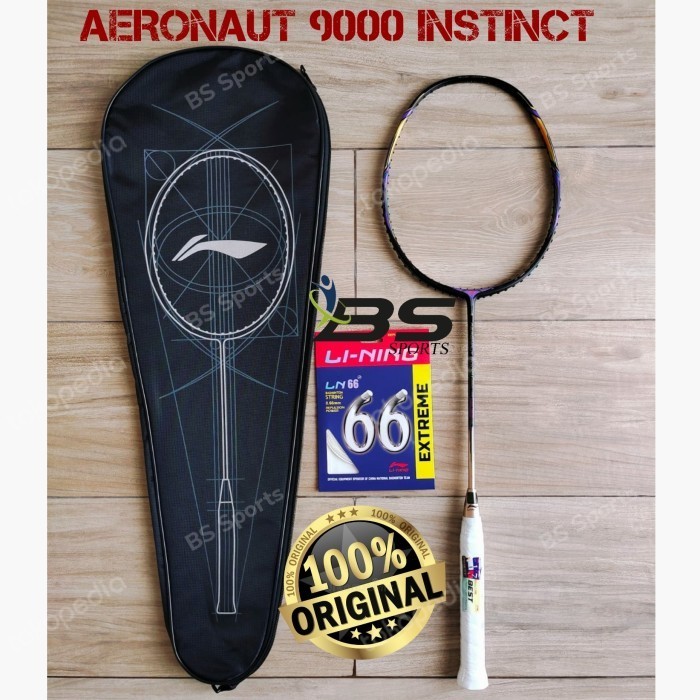 RAKET BADMINTON LINING AERONAUT 9000 I 9000I INSTINCT ORIGINAL