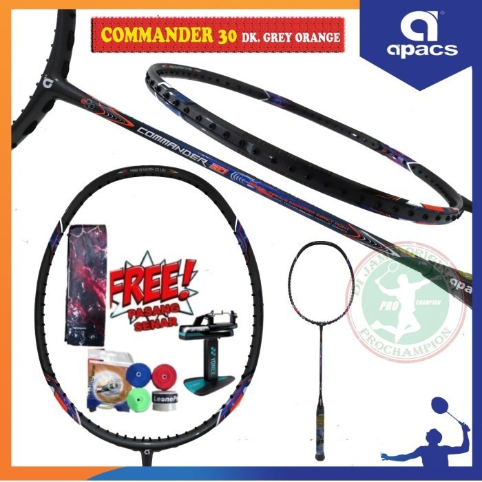APACS COMMANDER 30 RAKET BADMINTON - ORIGINAL