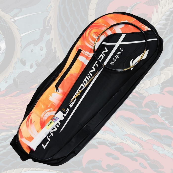 Raket Badminton Li-Ning Lining Windstorm 72 Black/Gold AYPR042