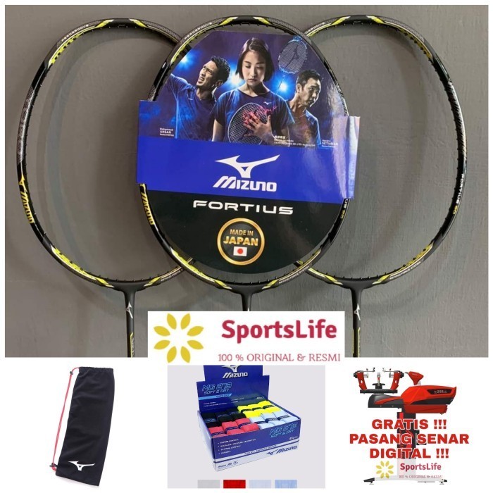 RAKET BADMINTON MIZUNO FORTIUS 20 ORIGINAL MADE IN JAPAN JP CODE