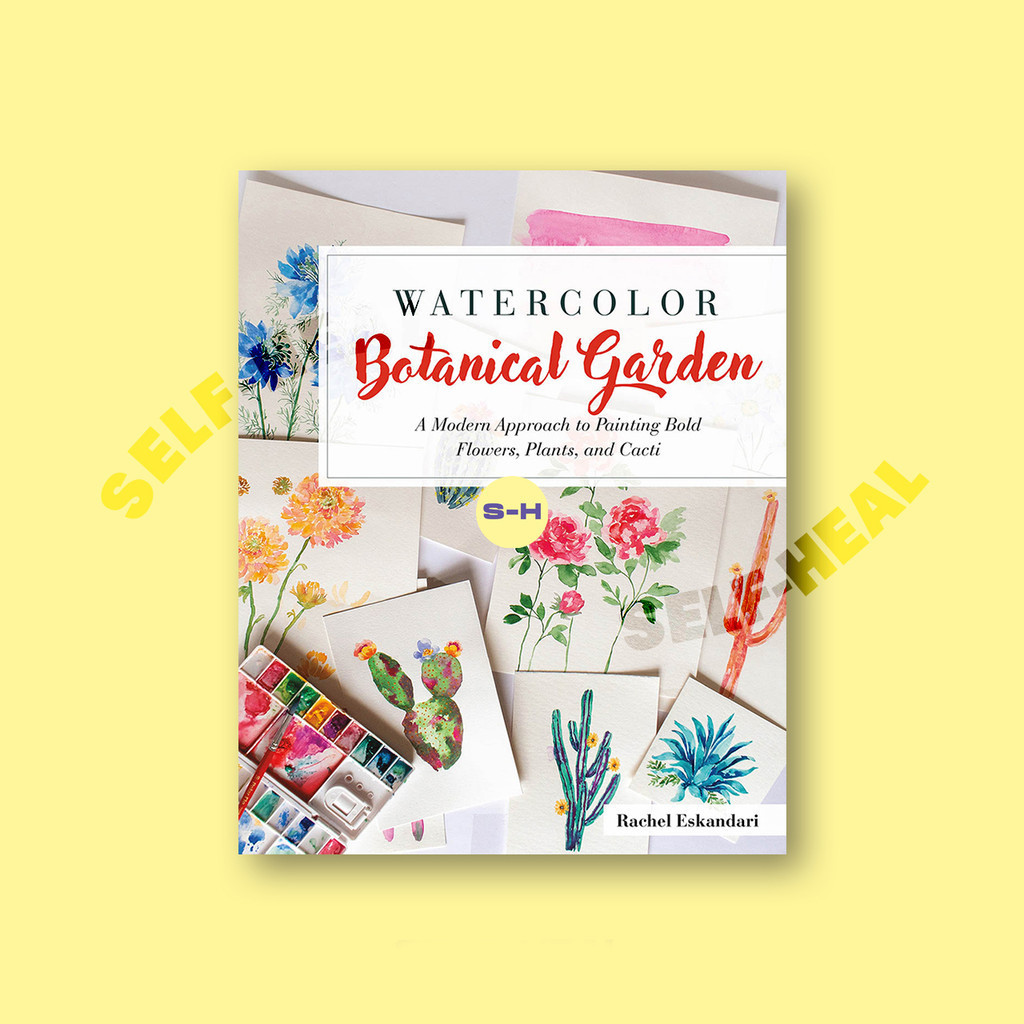 

Watercolor Botanical Garden - Rachel Eskandari