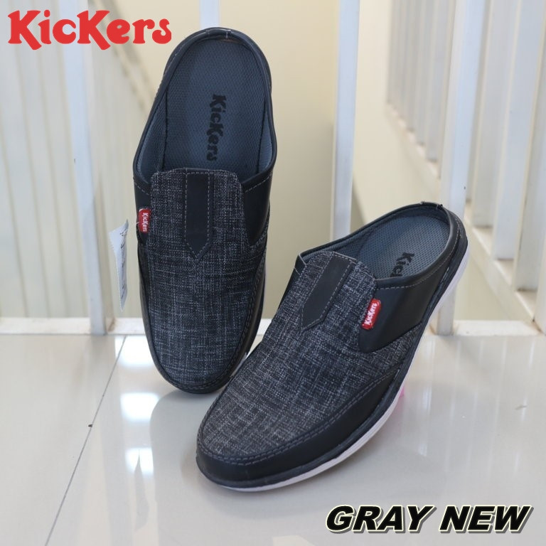 kicker / kicker pria / slop kicker / sepatu sandal kickers / sandal sepatu kc